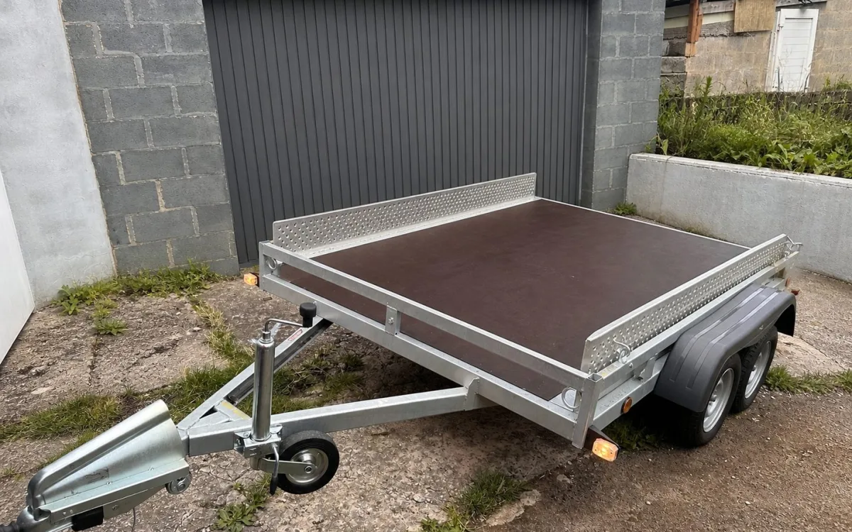 Remorques plateau quad