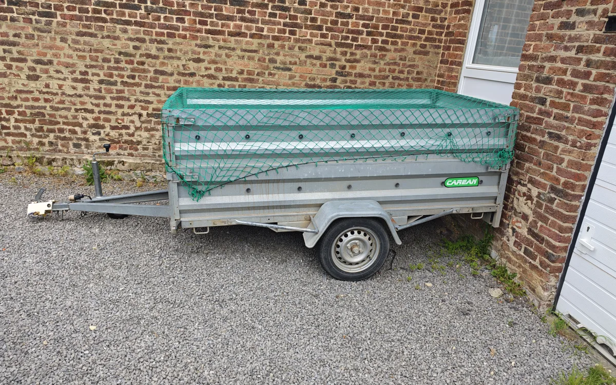 remorque basculante 750kg