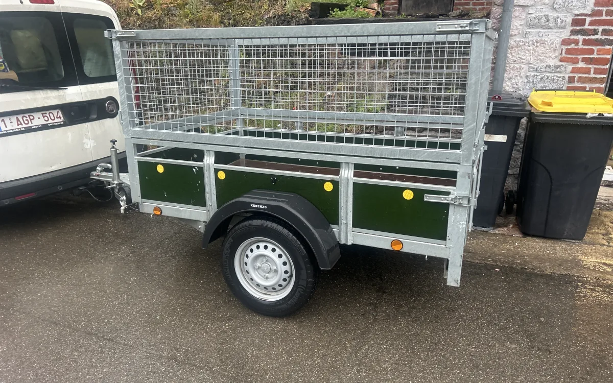 Remorque grillagée 500