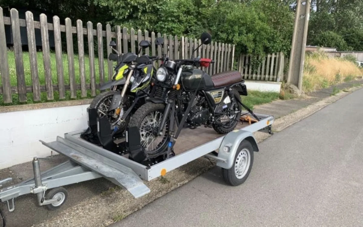 Remorques motos quad tracteur tondeuse